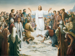 Bible Quiz Image - Jesus appears to the people