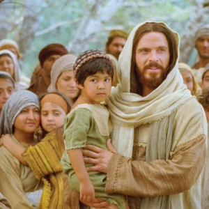 jesus with thte little children