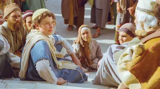 Jesus, at Age Twelve, Teaches in the Temple