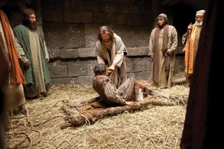 Jesus Forgives a Man's Sins and Heals Him