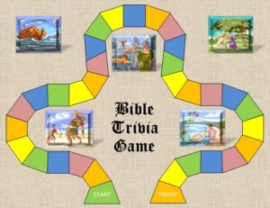 Printable Bible Trivia Game Board